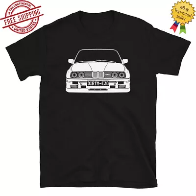 BMW E30 Mens T-Shirt M3 Racing Car Motorsport Tunning Tee Shirt For Men Vintage  • $26.98