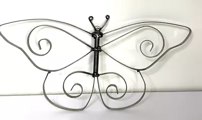 Handmade Metal Butterfly Made By Local Metal Artist 19  X 9  • $25