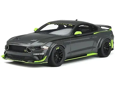 Ford Mustang Rtr Spec 5 Gray 10th Anniversary 1/18 Model Car By Gt Spirit Gt384 • $139.99