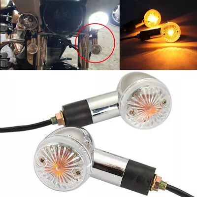 Motorcycle Turn Signal Lights For Suzuki Boulevard C50 C90 C109R M109R M50 M90 • $17.99