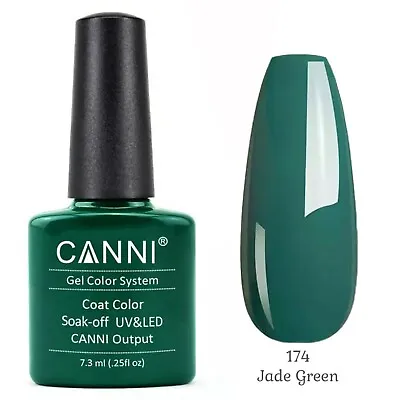 £3.95 • Buy Nail Gel Polish Colours CANNI®  Base Top Varnish Soak Off UV LED Colour 7.5ml UK