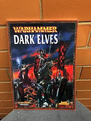 Old World/Warhammer Fantasy - Dark Elves Armies Book (7th 2008) Paperback • £20.66