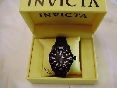 Invicta Men's Watch Pro Diver Black Dial Automatic Stainless Steel Bracelet • $40