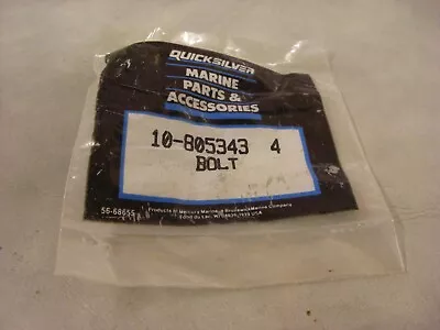 $8.95 • Buy New Mercruiser Starter Bolt 4 Cyl. Short Bolt   #10-805343 4       3-C-2(3)