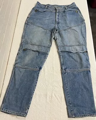 Vintage Sasson 80s Baggy Jeans Pockets Distressed Mom Jean • $31.99