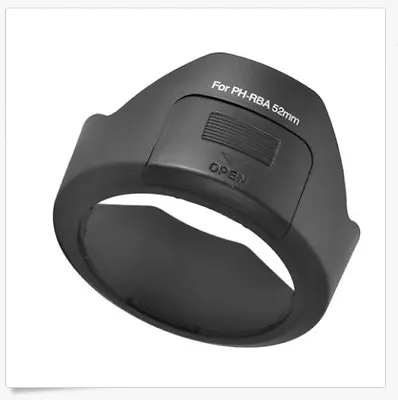 Lens Hood 52mm Fr PENTAX PH-RBA K200D K20D K7 KR W DA 18-55mm F3.5-5.6 AL II Hot • $4.39