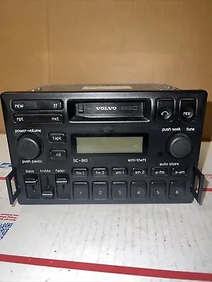 Volvo SC-810 AM/FM Radio Cassette EQ 960 S70 C70 V70 850 S90 V90 3533317 #6 • $69.97