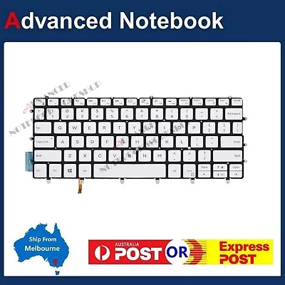 US Keyboard For Dell XPS 13 9380 9370 9305 7390 P82G004 White With Backlit • $75