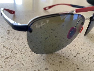 $150 • Buy Sunglasses Ray-Ban Ferrari RB3659M F03780 Matte Gunmetal/Dark Blue