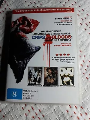 £11.15 • Buy CRIPS And BLOODS: Made In America.2009.Dvd.Reg 4.Vgc