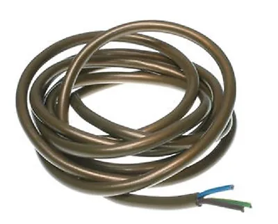 3 Core Gold Lighting Cable Flex Wire 0.5mm 3 Amp Priced Per Meter • £2.49