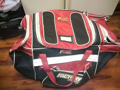 Vintage Factory FMX Motocross Gear Bag XLarge Red Rare High Quality Older Style • $70