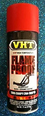Duplicolor High Temp Exhaust Flameproof Paint VHT Flat Red Pt# SP109 Sp 109 • $22.72
