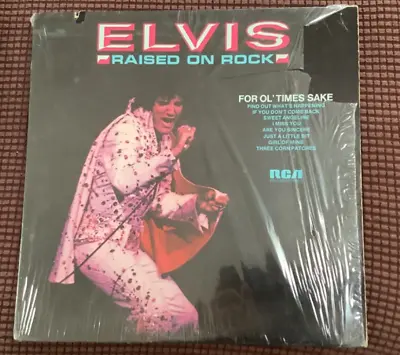 VINTAGE Elvis Presley Raised On Rock LP Vinyl Record Album APL1-0388 Tested READ • $24.99