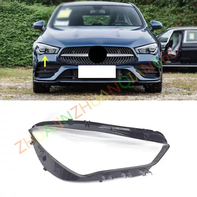 For Mercedes CLA W118 2020-2023 Right Side Headlight Clear Lens Cover + Sealant • $138.57