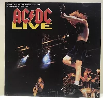 Ac/dc : Live: Special Collector’s Edition – 2 Cd Set Australian Release 472652 • $12.99