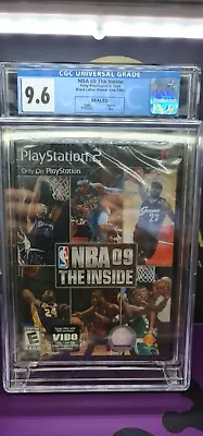 Cgc 9.6 Graded Game - NBA 09 The Inside - Playstation 2. Brand New Sealed - Kobe • $239