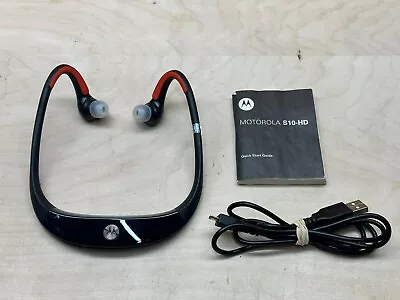 Motorola S10-HD Bluetooth Stereo Sweatproof Neckband In-Ear Headset - For Parts • $15