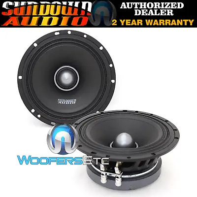 2 Sundown Audio Lcmr-6.5 Pro Audio 6.5  100w Rms 4-ohm Midrange Speakers New • $99.98