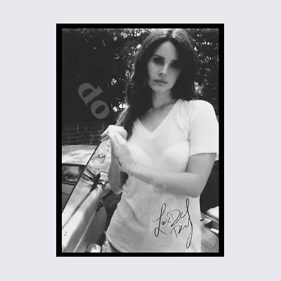 Lana Del Rey Artist Singer Ultraviolence Signed Autograph Poster Print A5 A4 • £6