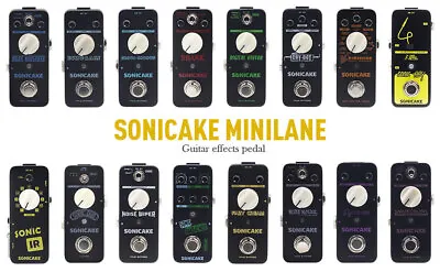 SONICAKE Series Guitar Effect Pedal Distortion Overdrive Reverb Phaser Chorus AU • $45.99