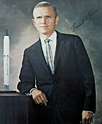 Vintage NASA Astronaut Signed Picture Frank Borman Apollo 8 (Autopen) 1960s • $33.29