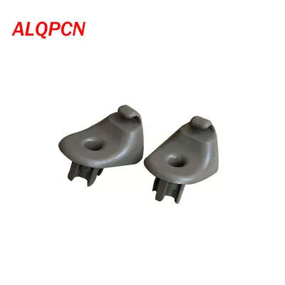 New 2 PCS Gray Front Sun Visor Holder Clips Fit Silverado Tahoe Yukon 1999-2006 • $19.99