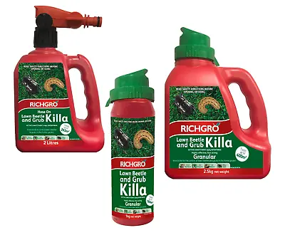 Richgro Lawn Beetle And Grub Killa Insecticide Fast Active Effective Control • $23.99