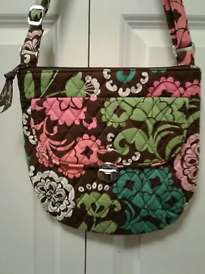 Vera Bradley Saddle Hipster Crossbody Bag Purse  Lola  EUC Very Clean • $11.99