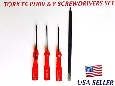 Apple Macbook Pro Repair Tool Kit-Phillips #00-Torx T6-Y Triwing Screwdrivers • $8.99