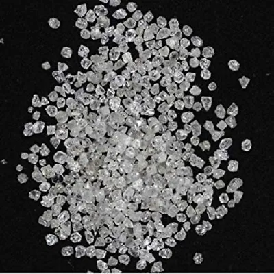 5.05 Cts RAW NATURAL WHITE REAL DIAMOND DUST POWDER ROUGH LOT Transparent • $30
