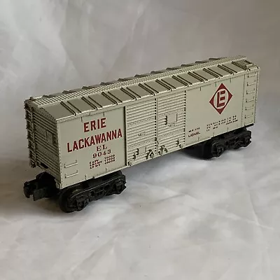 LIONEL EL9043 Erie Lackawanna Boxcar O Gauge Train Car Vintage • $12