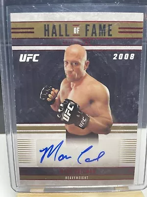 Mark Coleman 2023 Panini Chronicles UFC Hall Of Fame #HD-MCM  RED Auto Autograph • $19.99