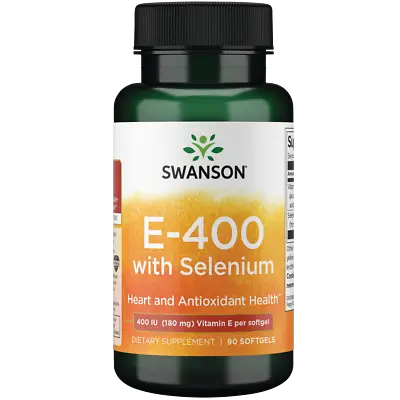 Swanson Vitamin E With Selenium 90 Softgels • $11.61