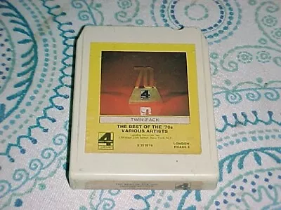 The Best Of The 70's Various Artists  8-Track Tape Phase 4 1972 • $1