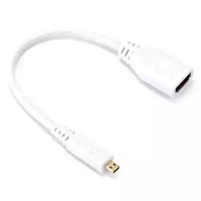 Raspberry Pi Micro-HDMI To HDMI Adapter Cable  With Ethernet Official  Genuine • £3.29