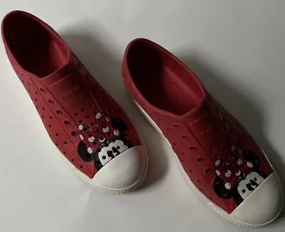Nativ Disney Minnie Mouse RedJefferson J3 Slip On Waterproof Shoes • $18