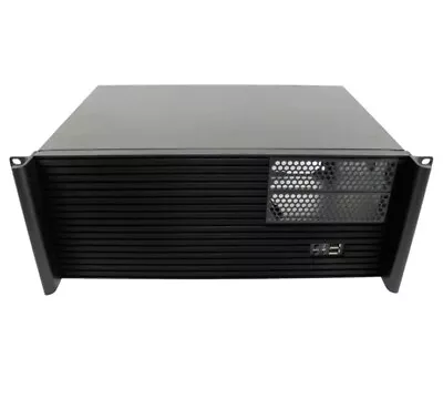 4U Short Depth Matx Retro Gaming Server Rack Chassis /w 2x 5.25” Drive Bays • $159.98