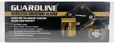 Guardline Wireless Driveway Alarm Weather Resistant Motion Sensor Detector 500Ft • $20