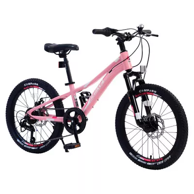 Mountain Bike For Girls And Boys Mountain 20 Inch Shimano 7-Speed Bike • $245.98