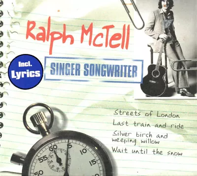 RALPH McTELL - Singer Songwriter - CD Album *Digipak* • £1.74