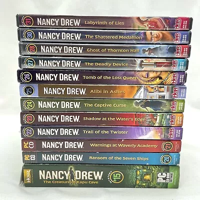 Nancy Drew PC Computer Games Lot Of 12 Her Interactive Mystery CD-ROM Games • $49.99