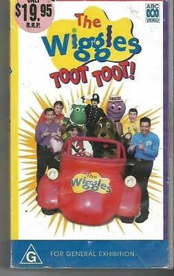 THE WIGGLES  : Toot Toot !   (Vhs Video Tape)  • $17.85