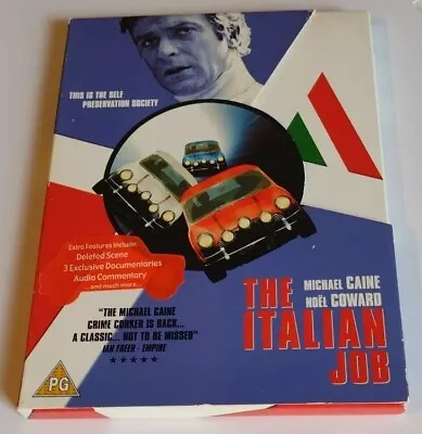 The Italian Job DVD Michael Caine Noel Coward Benny Hill • £1.60