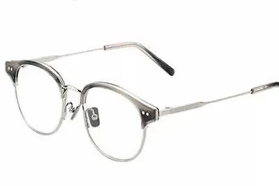 Gray Silver Browline Glasses 1950s Style Glasses Malcolm X Combination • $134