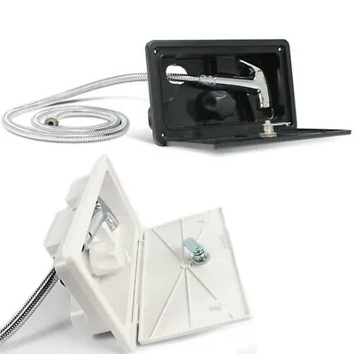RV Water External Outdoor Shower Box Kit With Lock&Keys For Caravan Motorhome • $64.72