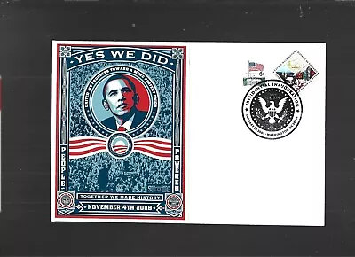 Us Inauguration Day Covers  Barack Obama  Joe Biden 2009 Lot Of 5  Oversized • $4.50