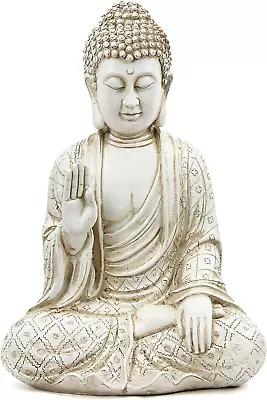 Buddha Statue For Home Decor Accents Laughing Buddah Statue Meditation Zen  • $36.55