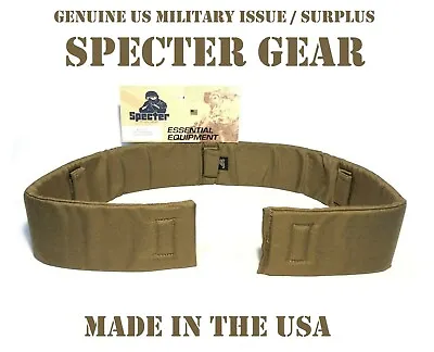 $22.95 • Buy Specter Gear 232 Xl Coyote Tac Ops Belt Pad Usmc Us Military Tactical Filbe New
