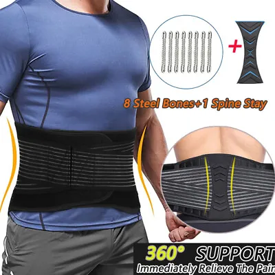 Abdominal Binder Hernia Support Breathable Stomach Back Compression Brace Belt  • £7.79